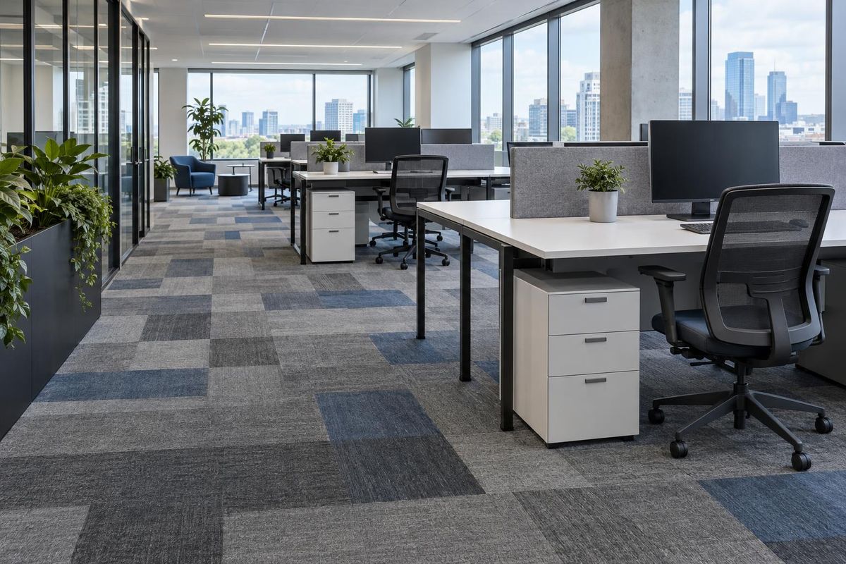 Carpet Tile Installation