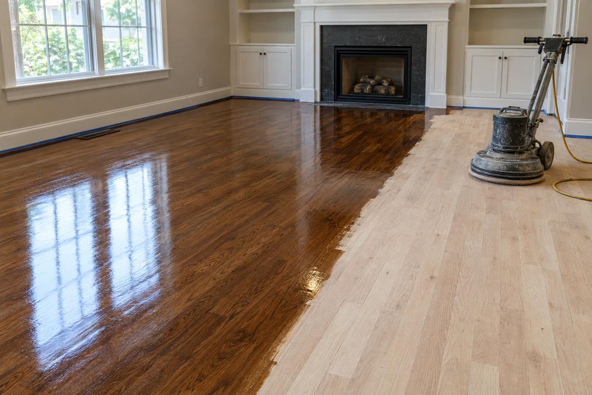 Hardwood Floor Refinishing