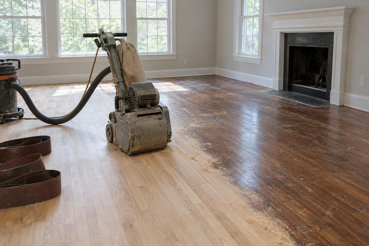 Hardwood Sanding & Staining