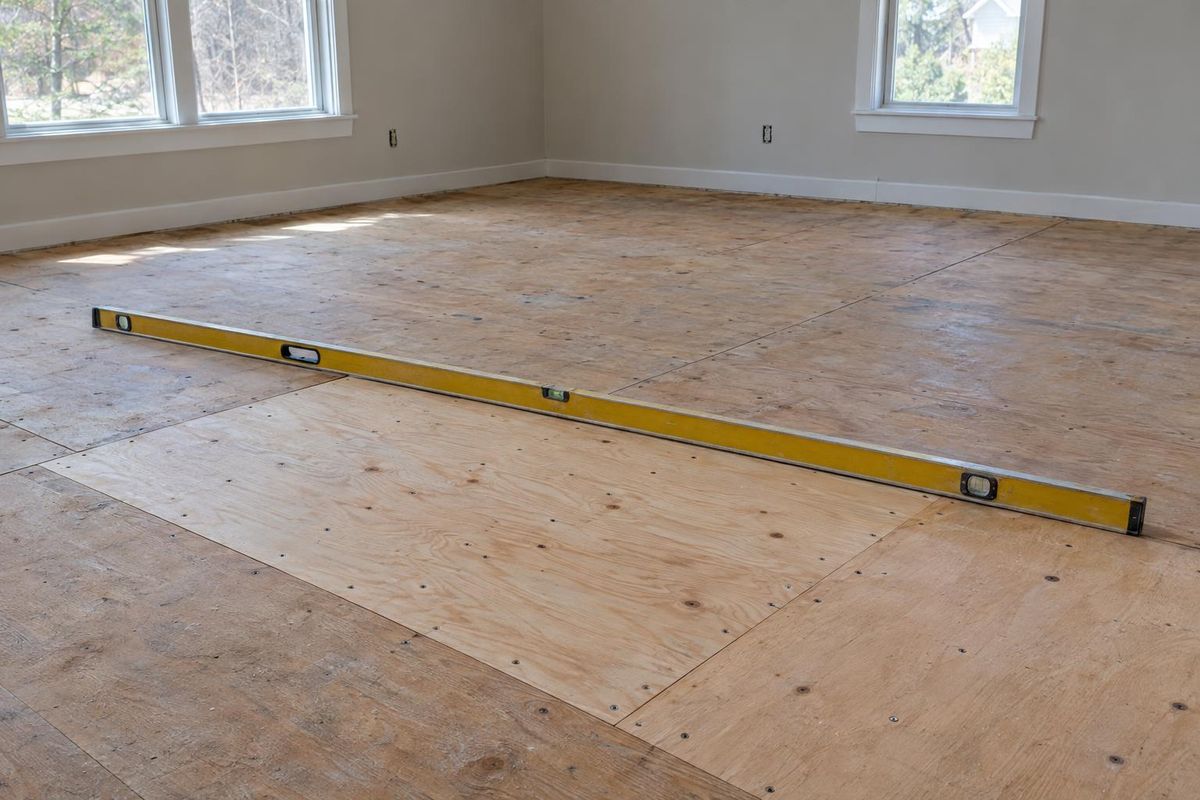 Subfloor Repair & Leveling